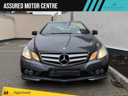 2011 Mercedes-Benz E Class E SERIES CDI AVANTGARDE SPORT 2DR AUTO**FULL BLACK LEATHER INTERIOR**REAR PARKING SENSORS**AMG STYLE ALLOY WHEELS**CRUISE CONTROL**BLUETOOTH**HISTORY CHECKED**FINANCE ARRANGED** €7,995 thumbnail