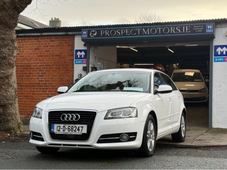 2012 Audi A3 1.4 Automatic, Only 81kms, New Nct 01/2027, Full Leather, Heated Seats, Cruise Control, Bluetooth & Apple CarPlay/Android Auto, Service & Warranty Included, SIMI Dealer €10,750 thumbnail