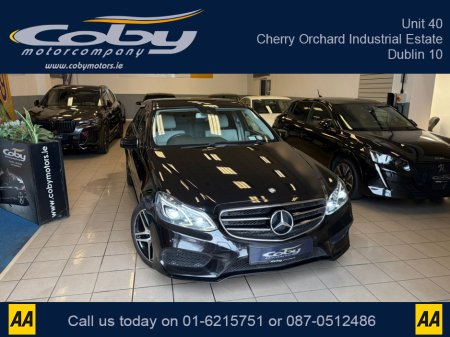 2015 Mercedes-Benz E Class 2.1 E220 Bluetec AMG Night ED 4DR Auto. NCT & Tax, Full Leather, Full Electrics, Sat Nav, Dual Climate Control, Heated Seats, Cruise Control, Revers Cam, Parking Sensors, Paddle Shift, BT & more €15,950 thumbnail