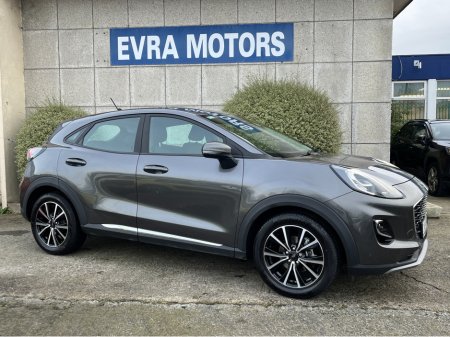 2024 Ford Puma TITANIUM 1.0 PETROL MHEV MILD HYBRID //SAT NAV//HEATED SEATS AND STEERING WHEEL//CARPLAY// €22,950