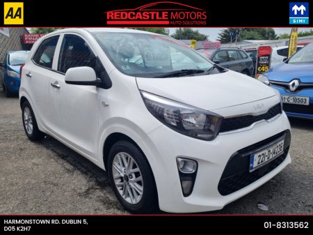 2022 Kia Picanto 1.0 5DR (NCT 02-26) €13,600