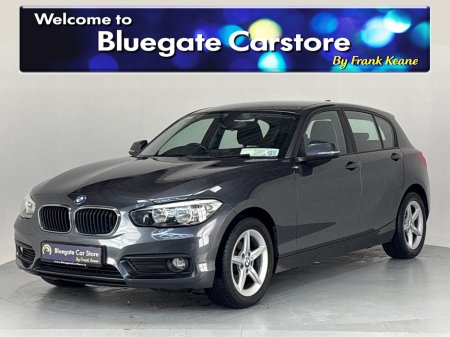 2017 BMW 1 Series 116D**MULTIFUNCTIONAL STEERING WHEEL**BLACK CLOTH INTERIOR**DIGITAL MEDIA DISPLAY**BLUETOOTH**AIR CONDITIONING**NAVIGATION**ISOFIX**FINANCE AVAILABLE** €14,995 thumbnail