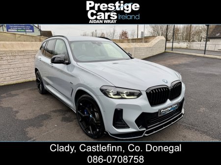2021 BMW X3 X DRIVE 30E M SPORT AUTO PETROL/PLUG IN HYBRID,LCI NEW MODEL,BROOKLYN GREY,M PERFORMANCE BODY KIT,PLUS/TECH PACK,HEATED LEATHER,CAMERAS,AMBIENT LIGHTING,VIRTUAL COCKPIT,XENON LIGHTS,FBMWSH,HIGH SPEC €40,000 thumbnail