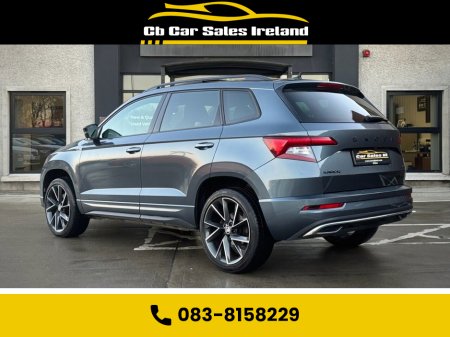 2022 Skoda Karoq 2.0 TDI SportLine SUV 5dr Diesel DSG 4WD Euro 6 (s/s) (150 ps) 1 OWNER + GLASS SUNROOF + REVERSE CAMERA + HEATED SEATS thumbnail