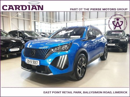 2025 Peugeot 2008 Electric 156bhp (54 kWh) Allure €28,950