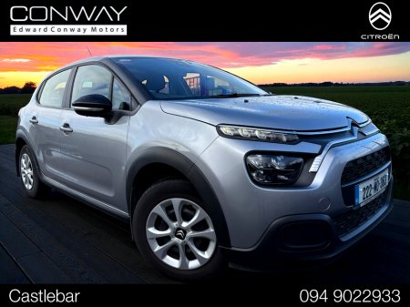 2022 Citroen C3 FEEL PURETECH 82 EU6.4 4DR €15,000