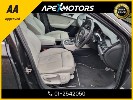 2015 Audi A6 FINANCE ARRANGED * 2.0 TDI S-LINE ULTRA 187BHP 4DR AUTO 190PS * NCT DEC-26 * CREAM LEATHER * IMMACULATE * STAMPED SERVICE HISTORY * AA APPROVED * 101 SAFETY CHECKLIST * AUTOMATIC (DSG) * HEATED SEATS €17,249 thumbnail