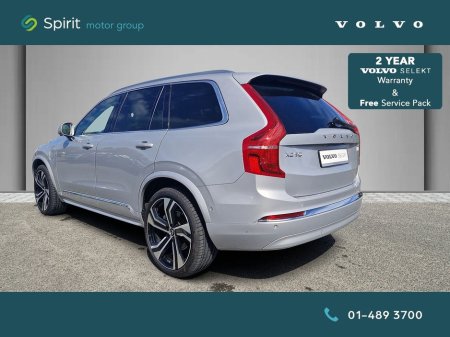 2024 Volvo XC90 T8 "Plug In Hybrid" AWD, Ultimate (Bright Theme) Full Nappa Leather, Heated & Ventilated Seats, Sunroof, Adaptive Cruise Control with Pilot Assist, Heads Up Drivers Display, 22inc Alloys, B&W Sound, A €76,950 thumbnail