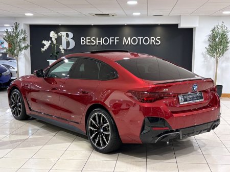 2024 BMW i4 40 M-SPORT PRO=SUNROOF//RARE COLOUR//242 REG=FULL BMW SERVICE HISTORY=TAILORED FINANCE PACKAGES AVAILABLE=TRADE IN’S WELCOME €51,995 thumbnail