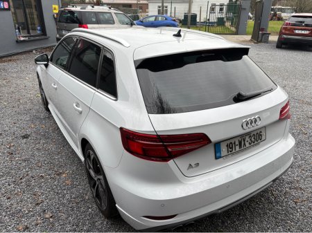 2019 Audi A3 SLINE 1.4 TFSI AUTOMATIC // IMMACULATE CONDITION 1 OWNER CAR FROM NEW // ALLOYS // HALF LEATHER // AIR-CON // PADDLE SHIFT // VIRTUAL COCKPIT // ADAPTIVE CRUISE // MFSW // ENNISCORTHY AUTO CENTRE €22,950