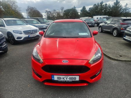 2018 Ford Focus St-line 1.5TD 120PS 6SPD 4DR €14,990