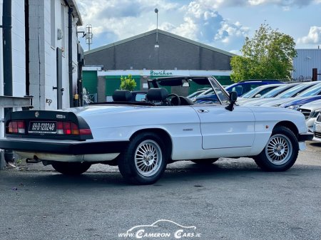 1989 Alfa Romeo Spider SPIDER LEFT HAND DRIVE €19,950
