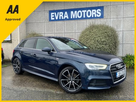 2020 Audi A3 S-LINE AUTOMATIC 1.4 PETROL //HIGH SPEC//HALF LEATHER HEATED SEATS//REVERSE CAMERA//KEYLESS ENTRY//ADAPTIVE CRUISE CONTROL// €24,950 thumbnail