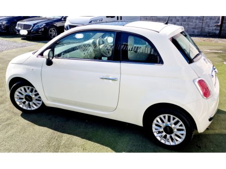 2015 Fiat 500 1.2 LOUNGE 69BHP NEW NCT 06.26 TAX LOW KM GLASS ROOF 1 OWNER €6,999