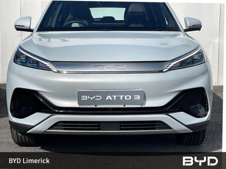 2026 BYD ATTO 3 "261 Delivery" BYD Atto 3, Design (60kWh) with Finance Available Adaptive & Intelligent Cruise Control 15.6" Electric Rotary Touchscreen - Panoramic Sunroof - Heated Front Seats - 18 Alloy Wheels €44,454 thumbnail