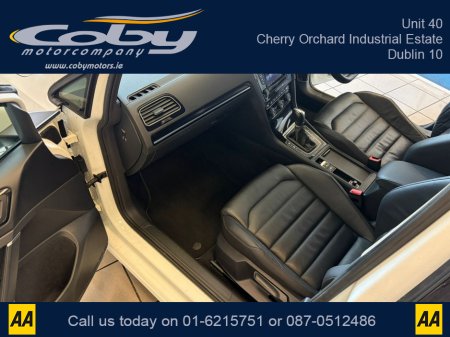 2013 Volkswagen Golf 1.4 5DR AUTO Highline. New NCT done before collection. Full Leather, Reverse Cam, Cruise Control, Heated Seats, Dual Climate, MFSW, Paddle Shift, Bluetooth and more. €11,450 thumbnail