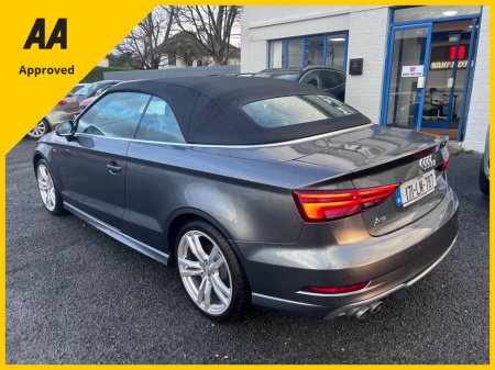 2017 Audi A3 2017 AUDI A3 2.0TDI S LINE CABRIO €17,950 thumbnail