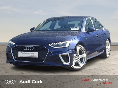 2022 Audi A4 2.0 35TDI 163BHP S-LINE AUTOMATIC WITH AMBIENT LIGHTING €36,995