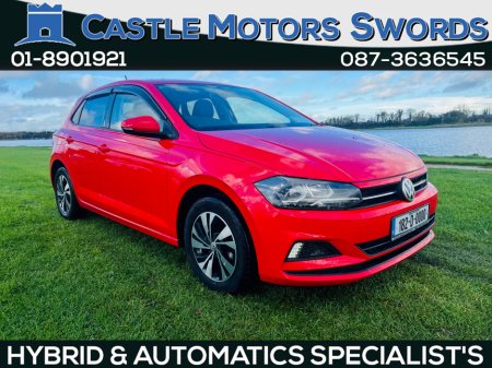 2018 Volkswagen Polo 1.0 AUTO//FINANCE AVAILABLE//LOW MILEAGE €15,950