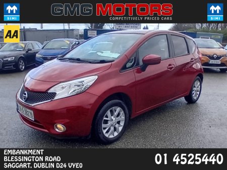 2015 Nissan Note 1.2 PET SV 5DR..LOW MILEAGE €6,750 thumbnail