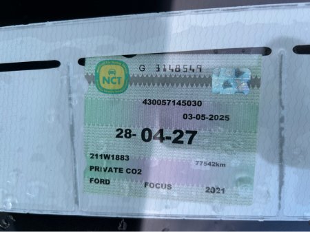 2021 Ford Focus ACTIVE EDITION 1.0T125 A A8 4DR €22,950 thumbnail