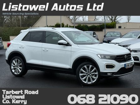 2022 Volkswagen T-Roc STYLE 2.0 150BHP AUTO * REAR VIEW CAMERA, PARKING SENSORS FRONT & REAR, APPLE CARPLAY//ANDROID AUTO, ADAPTIVE CRUISE CONTROL, ISOFIX CHILD SEAT ANCHOR, DUAL ZONE CLIMATE CONTROL, 2 YEAR NEW NCT *