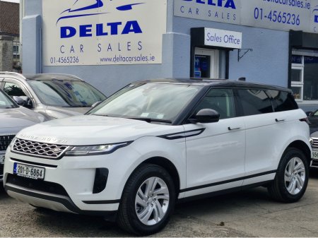 2020 Land Rover Range Rover Evoque L4 2.0D 150BHP AUTOMATIC NCT 08/27 TAX 05/26 FINANCE AVAILABLE @ €135 PER WEEK TOUCH SCREEN MEDIA/ PARKING SENSORS/ REVERSE CAMERA/ HISTORY CHECKED €29,950