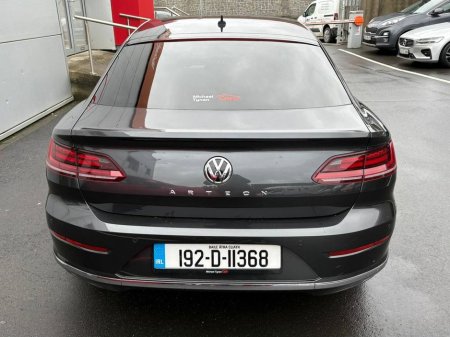 2019 Volkswagen Arteon 1.5 TFSI 150bhp Elegance, Panoramic Roof, 19” Alloys, 1/2 Leather, Camera, CarPlay - First Registered in July 2019 - Trade in Price €27, 999. €26,999 thumbnail