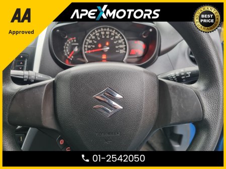 2015 Suzuki Celerio FINANCE ARRANGED * 1.0 68PS SZ3 5DR 68BHP ESCUDO * NEW NCT AUG-26 * LOW TAX JAN-26 * MOST RELIABLE  * VERY ECONOMICAL * IMMACULATE * STAMPED SERVICE HISTORY * AA APPROVED * 101 SAFETY CHECKLIST €4,949 thumbnail