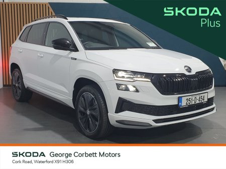 2025 Skoda Karoq Sportline 1.5TSi 150HP DSG - Panoramic Sunroof (From €142 per week) €45,995