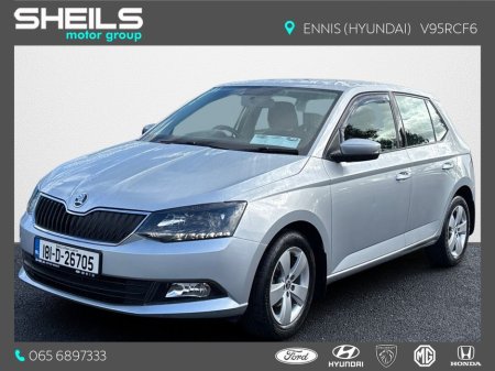 2018 Skoda Fabia 1.0MPI 60HP Ambition €13,950