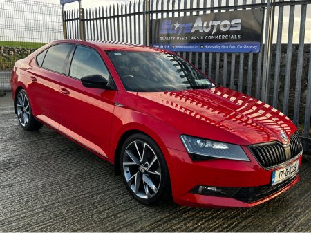 2017 Skoda Superb Sportline  2.0 TDI 150BHP 4DR €18,500 thumbnail