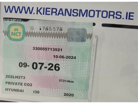 2020 Hyundai i30 I 30 DELUXE 1.0 T : LOW MILEAGE ; FINANCE ARRANGED : €16,950 thumbnail