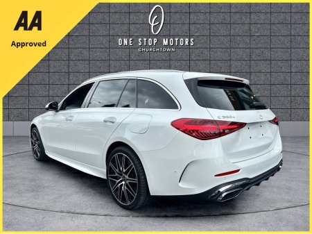 2024 Mercedes-Benz C Class C300e  PHEV *AMG PREMIUM PLUS* 37,000KMS / PANORAMIC SUNROOF (double) / 360 CAMERAS / LEATHER / MEMORY SEATS / BURMESTER SOUND / 1OWNER €56,900