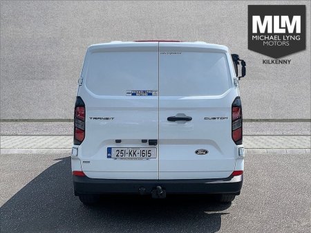 2025 Ford Transit Custom 320 PHEV SWB (V), Price Ex VAT, *Spare wheel, fixed towbar, Load area protection Kit, Seat Pack k4a* €32,516 thumbnail