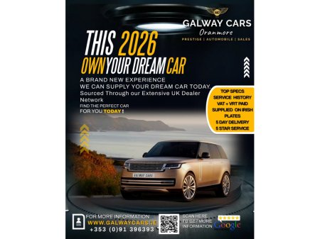 2025 Land Rover Defender NEW MODEL DEFENDER 110 X-DYNAMIC AWD SPECIAL ORDER ,PANORAMIC SKY LOUNGE ,360 CAMERAS,22 INCH SIZE SANTORINI EDITION ALLOYS,ADAPTIVE CRUISE CONTROL,VAT Q VEHICLE (vat invoice available) €102,840 thumbnail