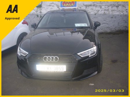 2017 Audi A3 1.6 TDI SE 110PS 5DR €14,750