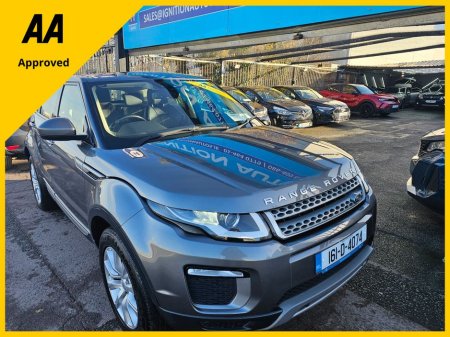 2016 Land Rover Range Rover Evoque SE LOW MILEAGE, NEW NCT FULL SERVICE HISTORY, FINANCE, NATIONWIDE WARRANTY, 5 STAR REVIEWS €14,995