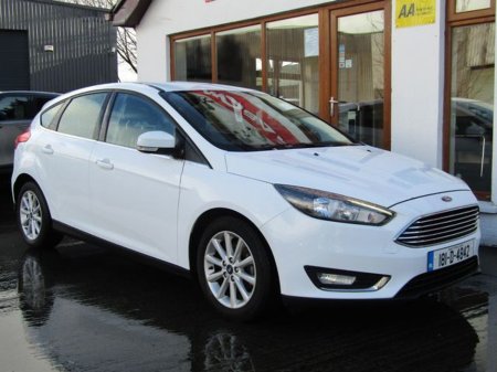 2018 Ford Focus Titanium 1.0 125PS 6SPD 4DR €13,950
