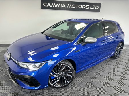 2023 Volkswagen Golf VOLKSWAGEN GOLF R MK8 DSG 320BHP*LAPIS BLUE*HEATED R BUCKET SEATS*HEADS UP DISPLAY*BLIND SPOT ASSIST*ADAPTIVE CRUISE CONTROL*HEATED STEERING WHEEL*KEYLESS ENTRY & START*REVERSE CAMERA*DRIVE MODES* €61,950