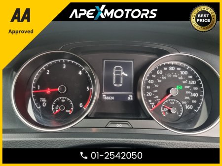 2017 Volkswagen Golf FINANCE ARRANGED * 1.6 TDI SE BLUEMOTION 115PS 5DR AUTO * NEW NCT OCT-27 * IMMACULATE * AUTOMATIC (DSG) * STAMPED SERVICE HISTORY * AA APPROVED * 101 SAFETY CHECKLIST * COLOUR REVERSE CAMERA €14,949 thumbnail