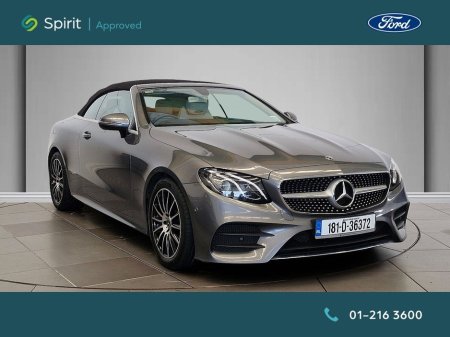 2018 Mercedes-Benz E Class E220 CABRIO AMG SPORT * CALL PATRICK MANNING ON 0868171837*