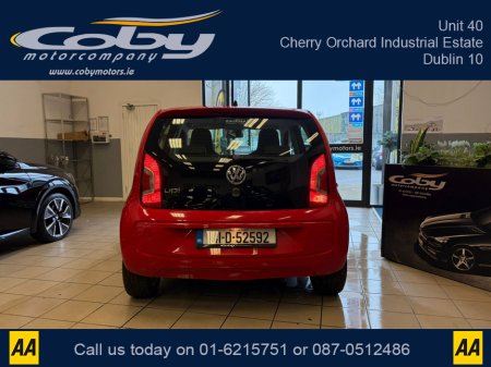 2014 Volkswagen up! 1.0 AUTO 5DR. New NCT done before collection, Half Leather, Heated Seats, Parking Sensors, AUX, Central Locking, Radio, CD Player, Air Conditioning,  Luggage Cover, Electric Front Windows and more. €7,950 thumbnail