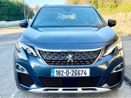 2018 Peugeot 5008 GT LINE !! 1 YR WARRANTY!!ONLY 49K MSL!! €19,900 thumbnail