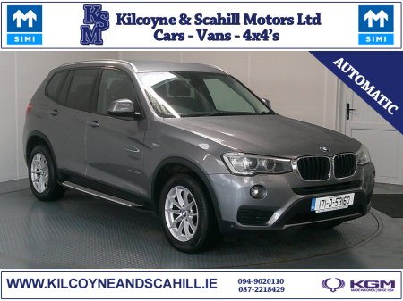 2017 BMW X3 AUTO 2.0 D F25 XDRIVE20D SE 5DR A