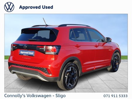 2025 Volkswagen T-Cross RLINE 1.0 TSI 116HP €32,945