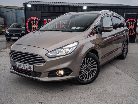 2019 Ford S-Max 2019 S-Max 2.0d TITANIUM/Fsh/Irish/1yr warranty €24,888