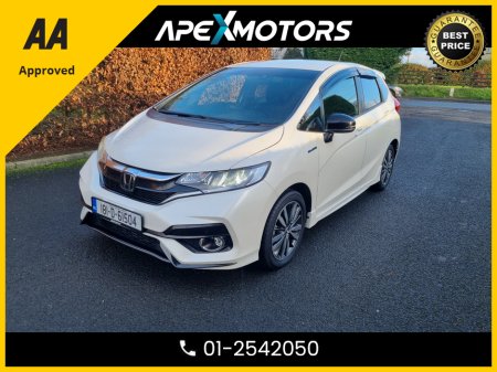 2018 Honda Fit FINANCE ARRANGED * NEW NCT OCT-27 * AUTOMATIC * IMMACULATE * ANDROID AUTO * APPLE-PLAY * COLOUR REVERSE CAMERA * ALLOYS * MOST RELIABLE * STAMPED SERVICE HISTORY * AA APPROVED * 101 SAFETY CHECKLIST €11,949