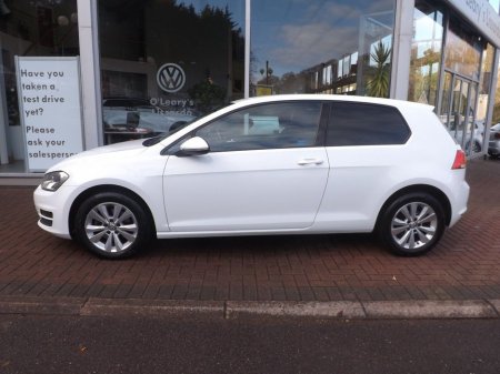 2017 Volkswagen Golf Van 1.6 TDi, White, €6910 plus vat. €6,910 thumbnail