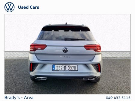 2023 Volkswagen T-Roc R-LINE 1.5 TSI 150BHP D7F 5DR €28,950 thumbnail